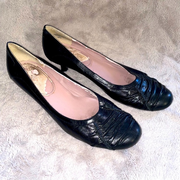 Nine West Shoes - Nine West | Black Flats with Woven Texture
